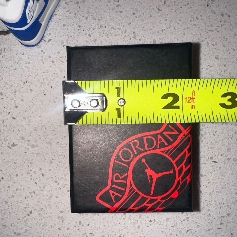 Air Jordan 1 High Top Nike Key Chain/ Bag Charm Blue/White Comes w/box
